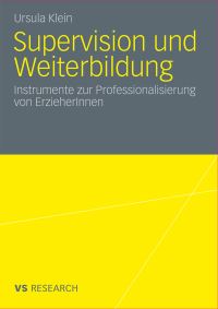 Book Cover for Supervision Und Weiterbildung by Ursula Klein