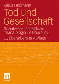 Book Cover for Tod Und Gesellschaft by Klaus Feldmann