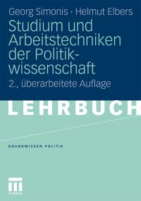 Book Cover for Studium Und Arbeitstechniken Der Politikwissenschaft by Georg Simonis, Helmut Elbers