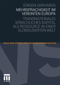 Book Cover for Mehrsprachigkeit Im Vereinten Europa by Jürgen Gerhards