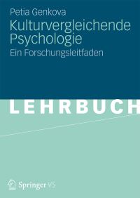 Book Cover for Kulturvergleichende Psychologie by Petia Genkova
