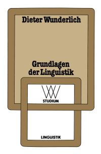 Book Cover for Grundlagen Der Linguistik by Dieter Wunderlich