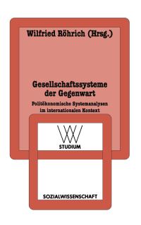 Book Cover for Gesellschaftssysteme Der Gegenwart by Wilfried Röhrich