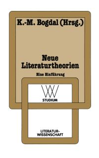 Book Cover for Neue Literaturtheorien by KlausMichael Bogdal