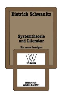 Book Cover for Systemtheorie Und Literatur by Dietrich Schwanitz