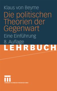 Book Cover for Die Politischen Theorien Der Gegenwart by Klaus von Beyme