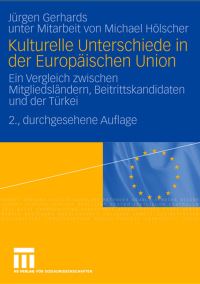 Book Cover for Kulturelle Unterschiede in Der Europäischen Union by Jürgen Gerhards