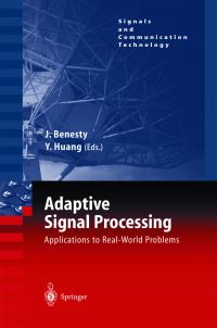 Book Cover for Adaptive Signal Processing by Jacob Benesty, Yiteng Huang