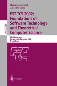 Book Cover for FST TCS 2002 by FST TCS 2002 Conference, Manindra Agrawal, Anil Seth