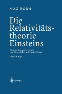 Book Cover for Die Relativitätstheorie Einsteins by Max Born