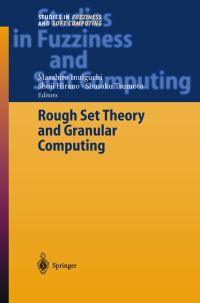 Book Cover for Rough Set Theory and Granular Computing by Masahiro Inuiguchi, Shusaku Tsumoto, S Hirano