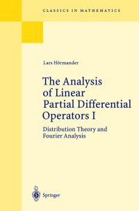 Book Cover for The Analysis of Linear Partial Differential Operators I by Lars Hörmander