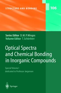 Book Cover for Optical Spectra and Chemical Bonding in Inorganic Compounds by Christian Klixbüll Jørgensen, T Schönherr