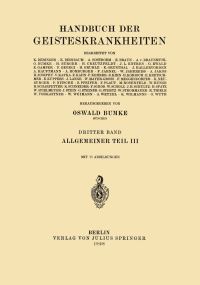 Book Cover for Allgemeiner Teil by Oswald Bumke