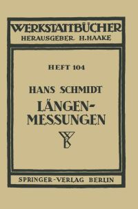 Book Cover for Längenmessungen by H Schmidt