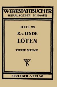 Book Cover for Das Löten by Rv Linde