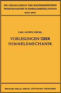 Book Cover for Vorlesungen Über Himmelsmechanik by Carl Ludwig Siegel