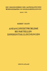 Book Cover for Anfangswertprobleme Bei Partiellen Differentialgleichungen by Robert Sauer