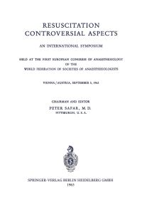 Book Cover for Resuscitation Controversial Aspects by P Safar