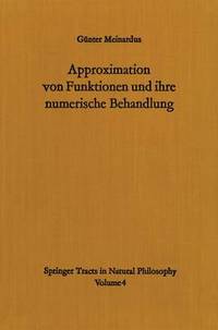 Book Cover for Approximation Von Funktionen Und Ihre Numerische Behandlung by Günter Meinardus