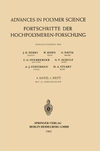 Book Cover for Fortschritte Der Hochpolymeren Forschung by J D Ferry, W Kern, G Natta, C G Overberger, G V Schulz, A J Staverman, H A Stuart