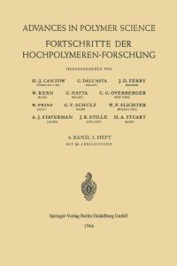 Book Cover for Fortschritte Der Hochpolymeren-Forschung by HJ Cantow, G DallAsta, J D Ferry, W Kern, G Natta, C G Overberger, W Prins, G V Schulz, William P Slichter, A J Staverman, J K Stille, H A Stuart