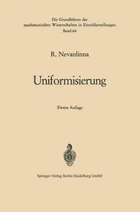 Book Cover for Uniformisierung by Rolf Nevanlinna