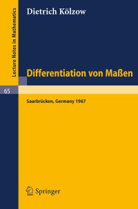 Book Cover for Differentiation Von Maen by Dietrich Kölzow