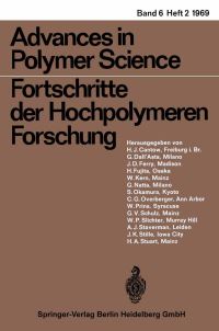 Book Cover for Fortschritte Der Hochpolymeren-Forschung by HJ Cantow, G DallAsta, J D Ferry, H Fujita, W Kern, G Natta, S Okamura, C G Overberger, W Prins, G V Schulz, W P Slichter, A J Staverman, J K Stille, H A Stuart