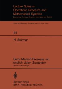 Book Cover for Semi-Markoff-Prozesse Mit Endlich Vielen Zuständen by Horand Störmer