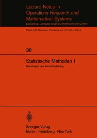 Book Cover for Statistische Methoden I by E Walter