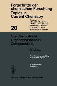 Book Cover for The Chemistry of Organophosphorus Compounds II by H J Bestmann, R Zimmermann