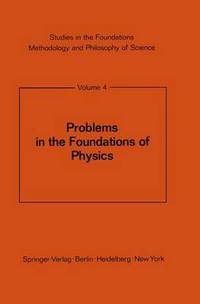 Book Cover for Problems in the Foundations of Physics by Mario BUNGE