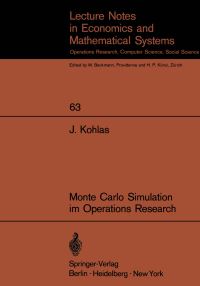 Book Cover for Monte Carlo Simulation Im Operations Research by Juerg Kohlas