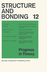 Book Cover for Progress in Theory by P v Herigonte, D W Smith, U Mayer, V Gutmann, J C Speakman, S E Harnung, C E Schäffer