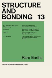 Book Cover for Rare Earths by R A Penneman, R R Ryan, A Rosenzweig, R Reisfeld, J Felsche, C K Jørgensen