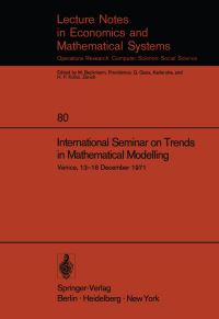 Book Cover for International Seminar on Trends in Mathematical Modelling by Nigel Hawkes