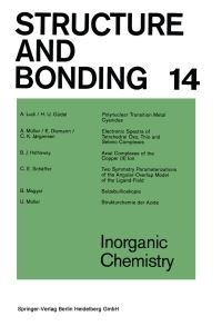 Book Cover for Inorganic Chemistry by A Ludi, H U Güdel, A Müller, E Diemann, C K Jørgensen, B J Hathaway, C E Schäffer, B Magyar, U Müller