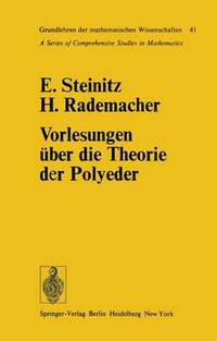 Book Cover for Vorlesungen Uber Die Theorie Der Polyeder by Ernst Steinitz