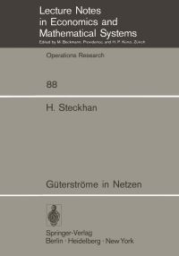 Book Cover for Güterströme in Netzen by Helmut Steckhan