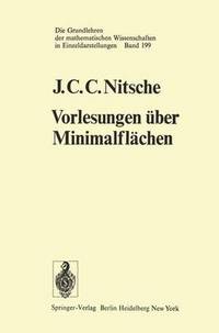 Book Cover for Vorlesungen Uber Minimalflachen by JCC Nitsche