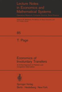 Book Cover for Economics of Involuntary Transfers by T Page