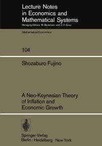 Book Cover for A Neo-Keynesian Theory of Inflation and Economic Growth by S Fujino