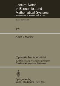 Book Cover for Optimale Transportnetze by K C Mosler