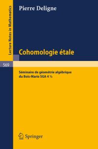 Book Cover for Cohomologie Etale by Pierre Deligne