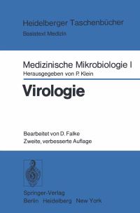 Book Cover for Medizinische Mikrobiologie I: Virologie by P Klein, D Falke