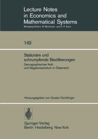 Book Cover for Stationäre Und Schrumpfende Bevölkerungen by Gustav Feichtinger