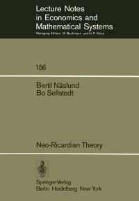 Book Cover for Neo-Ricardian Theory by B Näslund, B Sellstedt