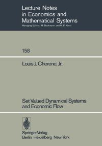 Book Cover for Set Valued Dynamical Systems and Economic Flow by L J Jr Cherene