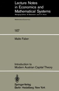 Book Cover for Introduction to Modern Austrian Capital Theory by Malte Faber